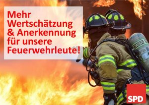 Feuerwehr Ehrenamt Wertschätzung SPD Oranienburg