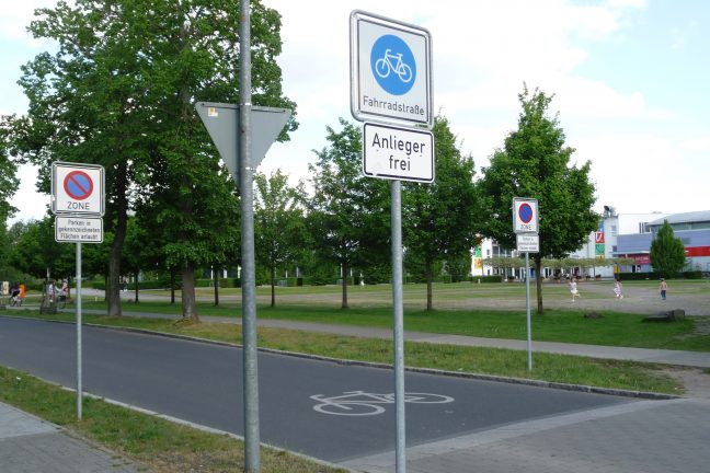 Stadt Straßen Fahrrad SPD Oranienburg