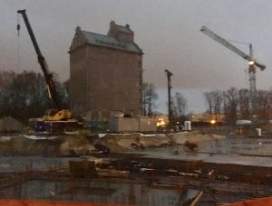 März 2019 Speicher und Baustelle SPD Oranienburg