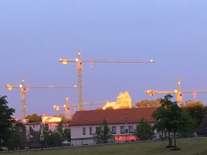 Mai 2019 Speicher Sonnenuntergang SPD Oranienburg